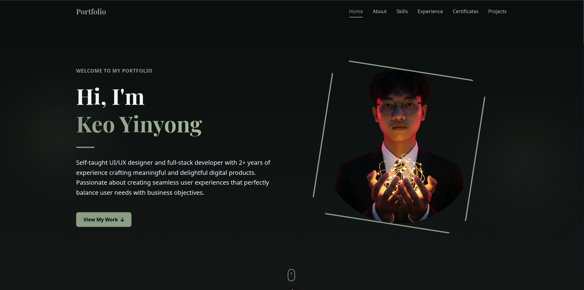 Personal Portfolio Website